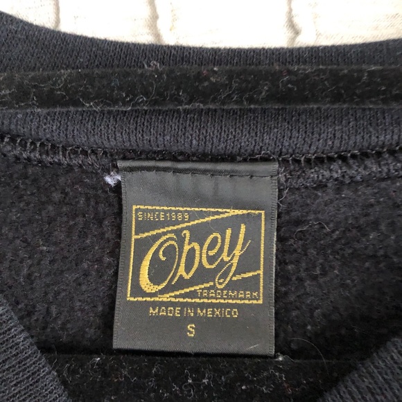 Obey cropped crewneck - Picture 6 of 6
